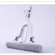 强力吸水！  家欣  家用对折式挤水胶棉拖把 28cm
