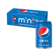 百事可乐 Pepsi 可乐型汽水  200mlx10听
