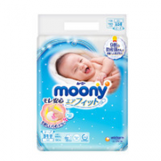 黑卡会员！moony  尤妮佳 初生婴儿纸尿裤NB90片