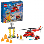 LEGO 乐高 City 城市系列 60281 消防救援直升机