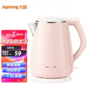 1日0点：Joyoung 九阳 K15-F626 电水壶 粉色 1.5L