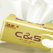 有券的上、顺滑亲肤！C&S 洁柔 抽纸 3层*110抽*5包（195*133mm）