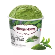 限地区员、plus会员：H?agen·Dazs 哈根达斯 抹茶口味 冰淇淋 100ml *5件