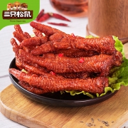 聚划算百亿补贴： 三只松鼠  虎皮凤爪  200gx2袋