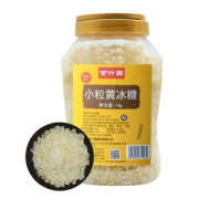 甘汁园 罐装小颗粒黄冰糖1000g