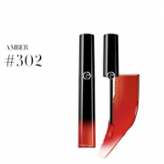 玻璃唇漆光妆效！GIORGIO ARMANI 乔治·阿玛尼 黑管漆光唇釉 6ml #302/ #604