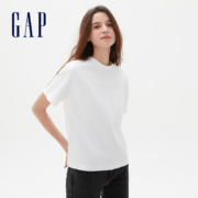 Gap 盖璞 540785 女装舒适落肩短袖T恤