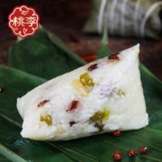 手工制作！桃李 素棕150g*4只+鲜肉粽150g*2只