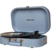 Crosley 克罗斯利 CR8009A 蓝牙便携式三速转盘唱机 冰川蓝 含税到手￥516.53