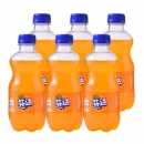 芬达 Fanta 橙味 汽水 碳酸饮料 300ml*6瓶