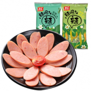 鲜辣爽口！双汇藤椒/泡椒火腿肠30g*9支*2袋