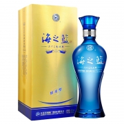 京东PLUS会员：洋河白酒 蓝色经典 海之蓝 42度 1000ML 单瓶