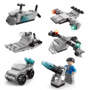 HUIQIBAO TOYS 汇奇宝 空中支援 整套六盒7造型