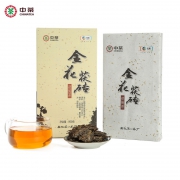 PLUS会员：Chinatea 中茶 安化黑茶金花茯砖 800g