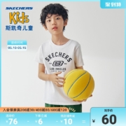 Skechers斯凯奇 儿童 100%纯棉T恤