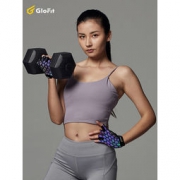 Glofit 七彩发光半指健身手套 1对