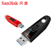 聚划算百亿补贴：SanDisk 闪迪 至尊高速 CZ48 USB3.0 U盘 64GB