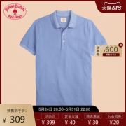 布克兄弟 Brooks Brothers 珠地网眼面料 男修身纯棉Polo衫