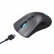 618预售：Lenovo 联想 拯救者 M600 2.4G蓝牙RGB无线鼠标 16000DPI 黑色