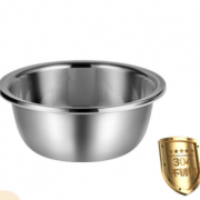 坚固耐摔！COOKER KING 炊大皇 304食品级不锈钢盆18cm 6.9元包邮（需用券）