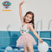 俏皮可爱！PAW PATROL 汪汪队立大功  公主裙式连体泳衣