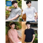 聚划算百亿补贴：JEANSWEST 真维斯 JE-99-173016 男士短袖翻领POLO衫