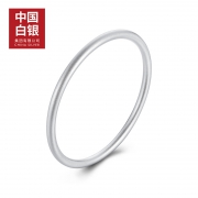 中国白银 zhuo12g 女士古法纯银手镯 12g