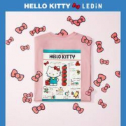 LEDIN 乐町 CWDAA2339  Hello Kitty联名款 女士T恤