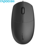 RAPOO 雷柏 N1200S 有线鼠标 黑色