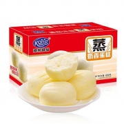 港荣蒸蛋糕 早餐面包蛋糕休闲食品 奶香味900g 1箱