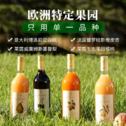 德国百年品牌 原装进口 慕享 100%原果压榨果汁 750mlx2瓶