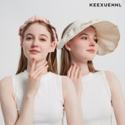 可折叠、阻隔99.9%紫外线：KEEXUENNL 珂宣尼 贝壳防晒帽