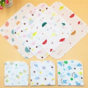 泡椒熊 pepperbear 宝宝方巾  迷你碎花10条 4线锁边 20cm