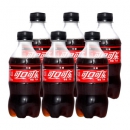 可口可乐 Coca-Cola 零度汽水 碳酸饮料 300ml*6瓶