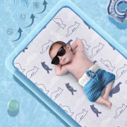 18日0点：babycare 婴儿冰丝凉席 100*56cm