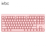 新低价！iKBC S200 无线机械键盘 87键 粉色 青轴