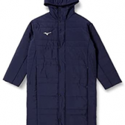 S码！Mizuno 美津浓 男士长款运动连帽棉服32JE8663  到手￥373.25