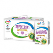 88VIP！yili 伊利 高钙低脂牛奶早餐 250ml*21盒