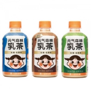元气森林 低糖低脂肪乳茶mini小瓶装网红饮料乳茶300ml*4瓶