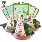 古蜀食者 四川农家粽子  肉粽 100g*4+素棕  100g*2