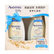 Aveeno 艾惟诺 婴儿洗护礼盒（沐浴洗发二合一+身体乳） 354ml