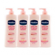 Vaseline凡士林烟酰胺滋润补水保湿身体乳400ml*4瓶
