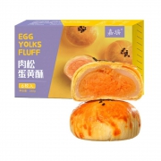 嘉瑶 肉松 雪媚娘 蛋黄酥6枚