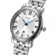 20点：天梭 TISSOT 卡森臻我系列 钢带石英女士手表