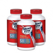 Schiff 旭福 Move Free 氨糖软骨素 维骨力 蓝盒加强版 120粒*3瓶 含税到手￥367.55