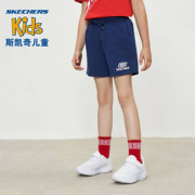基础百搭！Skechers 斯凯奇 女童针织运动短裤