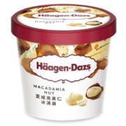 PLUS会员！Häagen·Dazs 哈根达斯 夏威夷果仁口味 冰淇淋 100ml