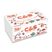 C&S 洁柔 抽纸 3层*100抽*24包（195*123mm）