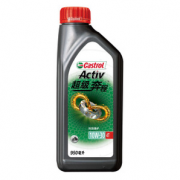 PLUS会员！Castrol 嘉实多 超级奔程四冲程 10W-30 4T SG级 JASO MA-2 摩托车机油 0.95L