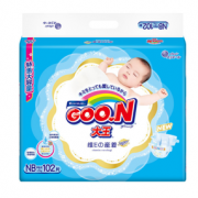 1日0点！GOO.N 大王 维E系列 通用纸尿裤 NB102片